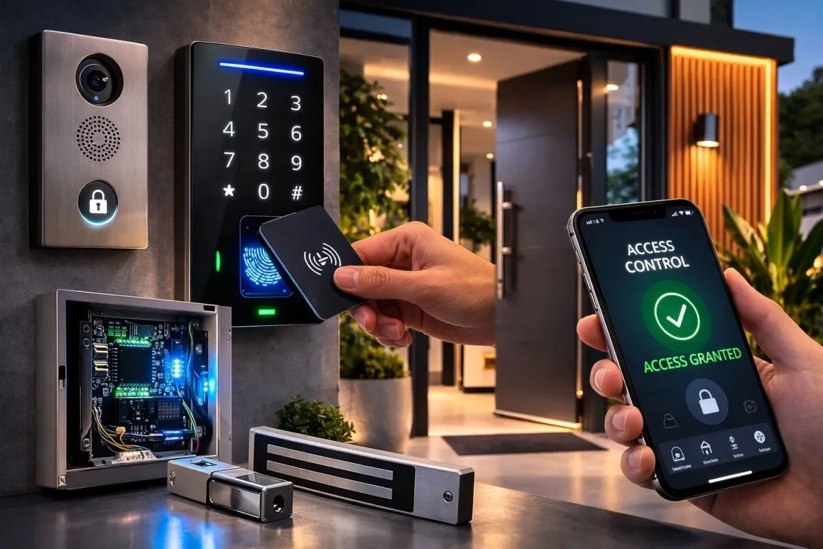 Access Control Systems Los Angeles | Keypads & Smart Entry